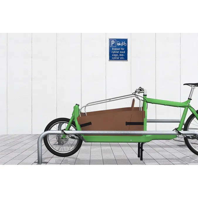 Bicycle rack BAJKER cargo bike - BAJ200