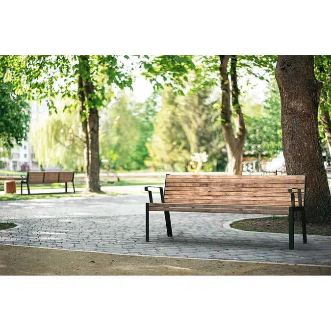 Sofa HULDA with armrests - HUL115