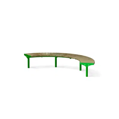 Image for Modular bench SOLVEIG radius - SOL100