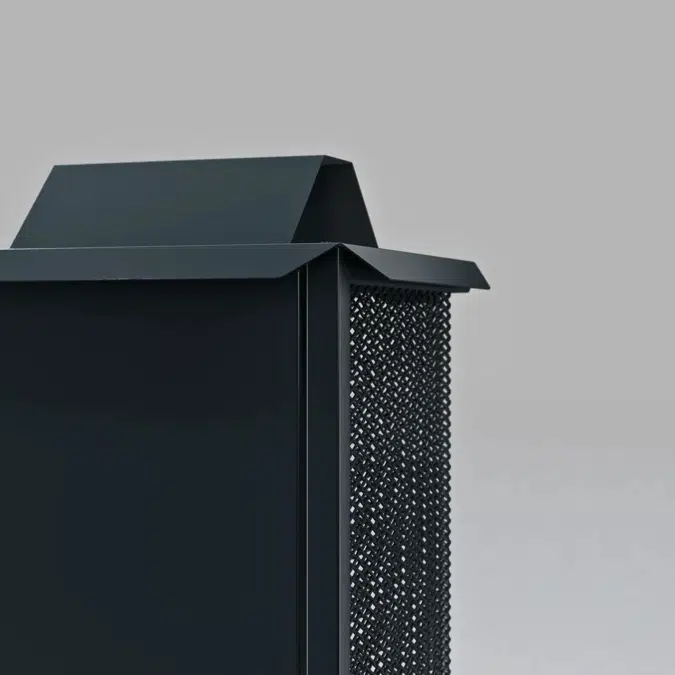 Trash can SSH with downdraft - SSH110