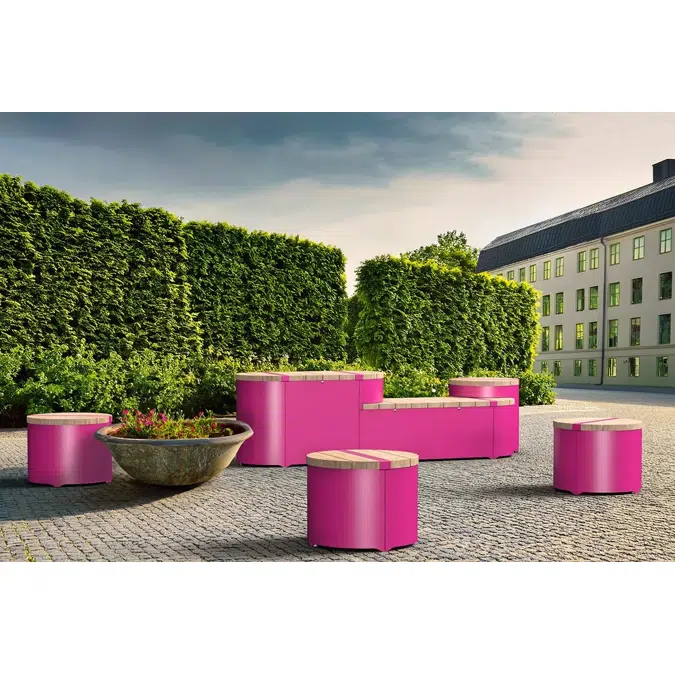 Seating furniture CYLVIA round - CYL150