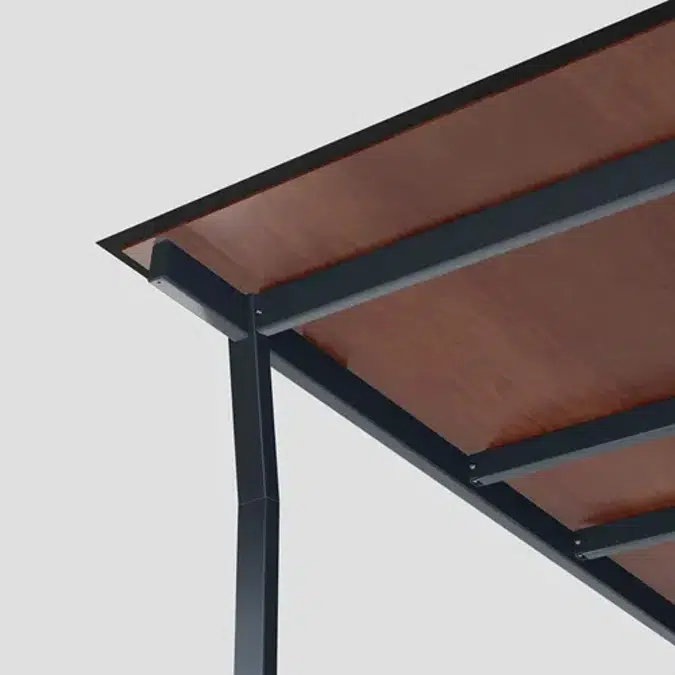 Bicycle roof HANNAH pulpit roof for sedum roof (picture shows two roofs) - HAN122