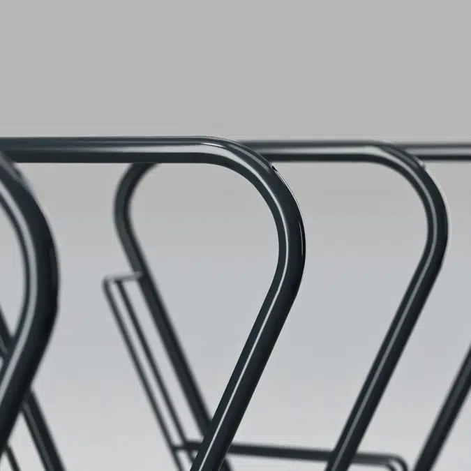 Bicycle rack CS c/c 600 4 shelves - CS460