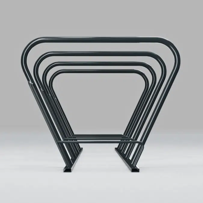 Bicycle rack CS c/c 600 4 shelves - CS460