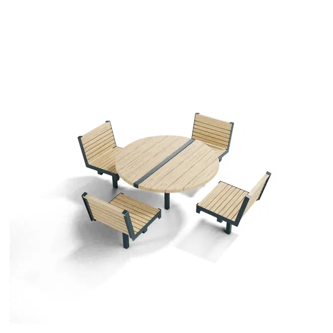 Runder Tisch HULDA - BOR120H