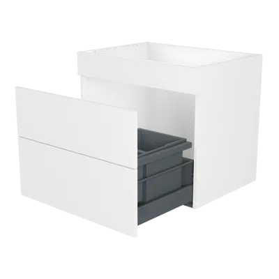 imazhi i Sink base cabinet A080639 Plain White