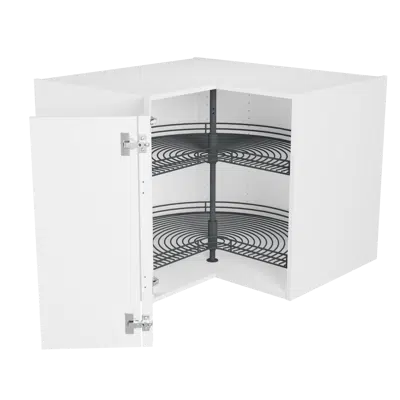 Image for Corner base cabinet  A090057 Plain White