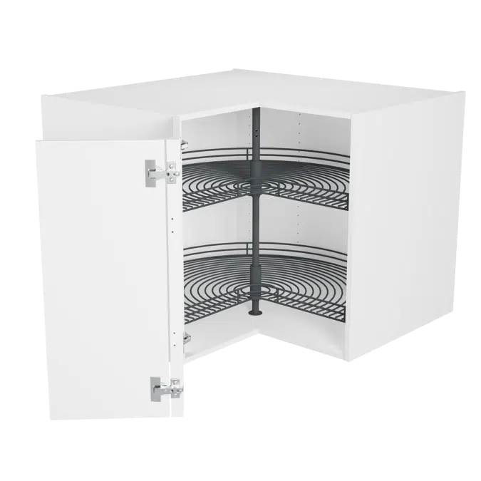 Corner base cabinet  A090057 Plain White