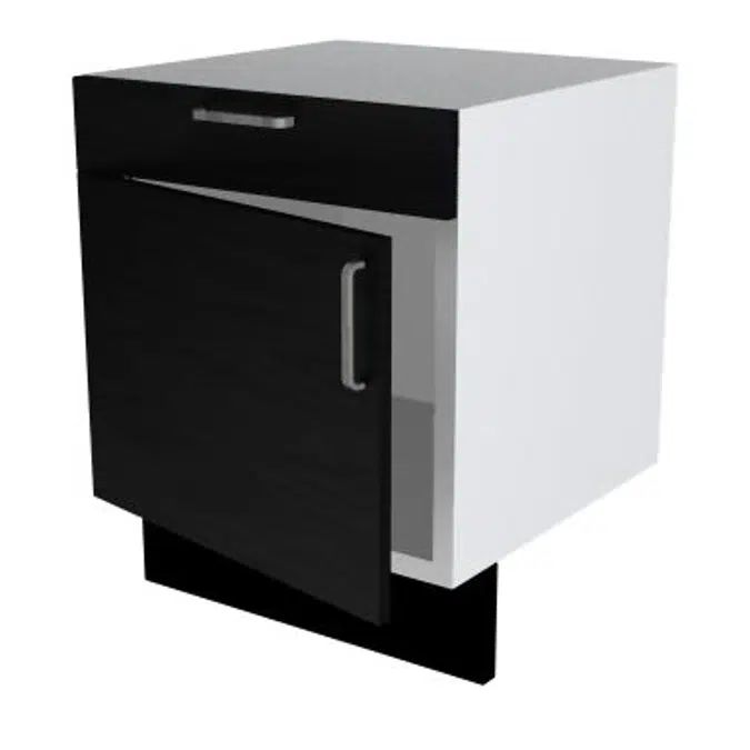 Bath 60-60 Base Cabinet with Doors