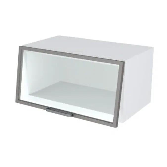 35-30 Combination Cabinet w Glass Doors