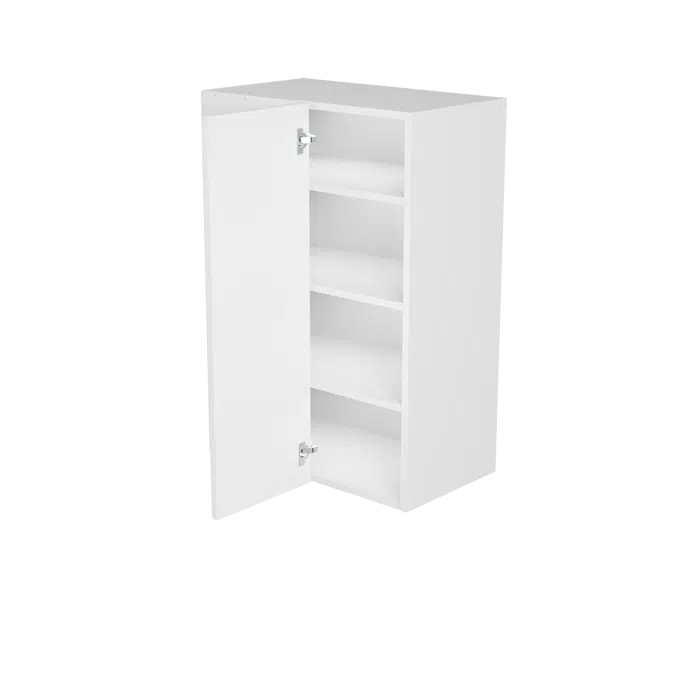 BIM objects Free download! Corner wall F080572 Plain White