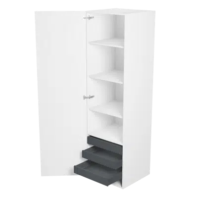 Image for High cabinet J060188 Plain White