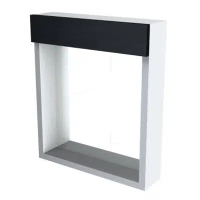 รูปภาพสำหรับ Bath 16-70 Wall Cabinet with Mirror