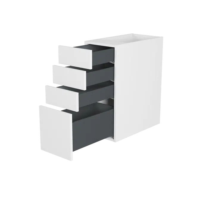 Base cabinet A030294 Plain White