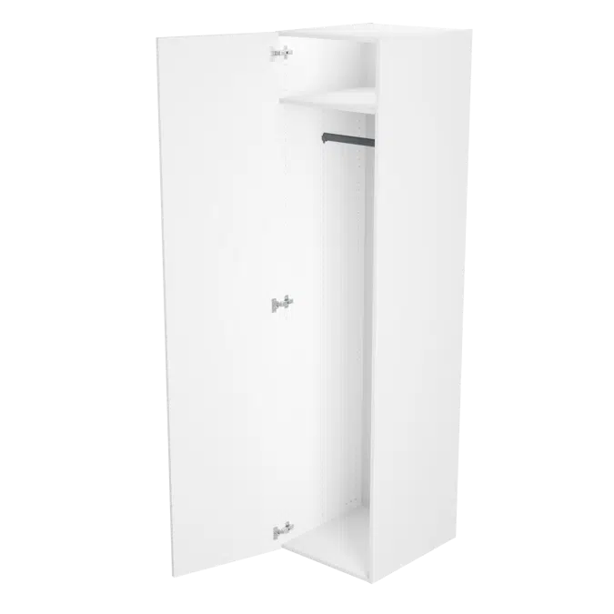 High cabinet J050471 Plain White