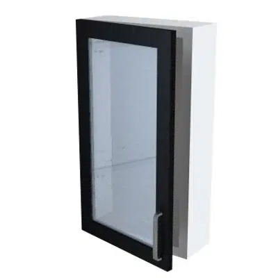 Image for Bath 16-70 Wall Cabinet with Glass Door