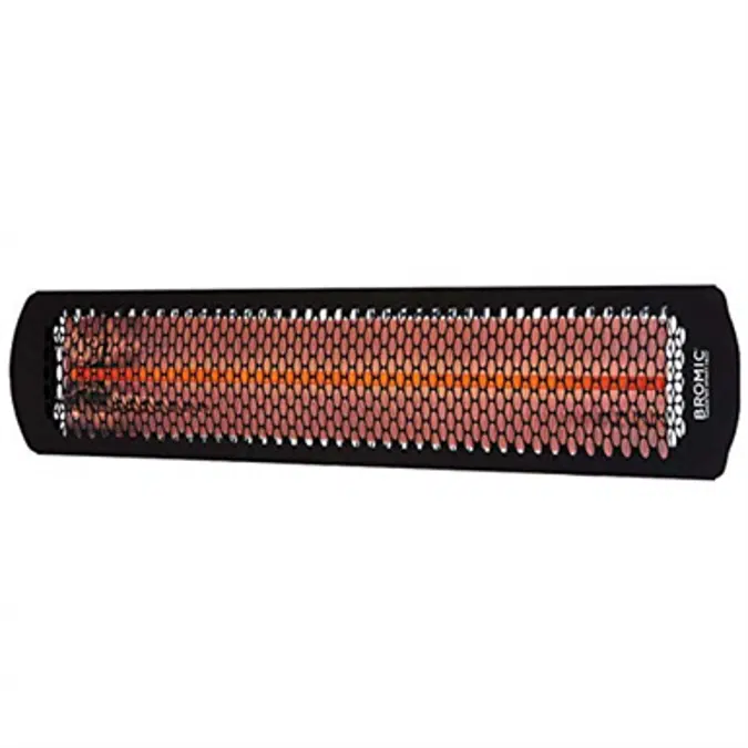 Объекты BIM - Скачать бесплатно! Bromic Heating Tungsten Smart-Heat 44-Inch  2000W Single Element 240V Electric Infrared Patio Heater - Black -  BH0420030 | BIMobject