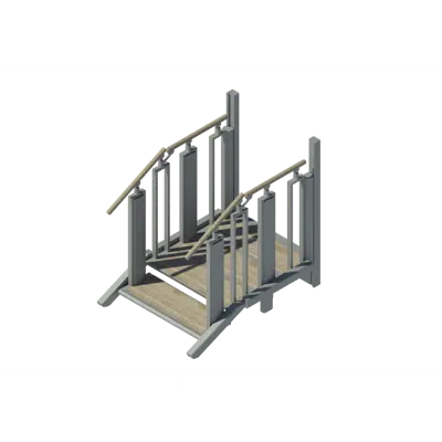 画像 FlexStep: 2+2 Steps  - platform lift - lifting platform - lift for wheelchair users - combined stair and lift - easy to integrate