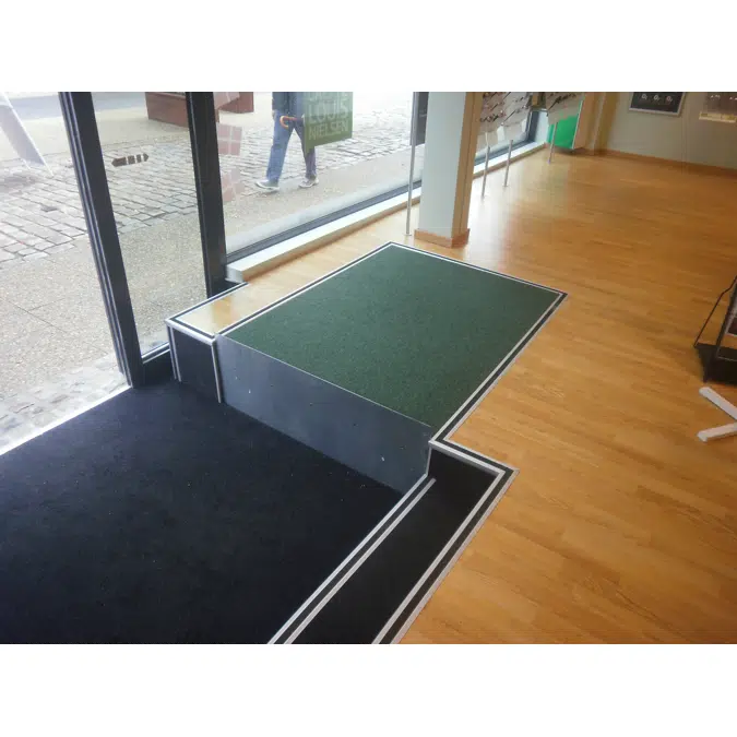 HDN - platform lift - lifting platform - hidden in the floor - hidden lift - lift for wheelchair users - easy to integrate