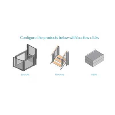 imagem para LPC: Liftup Product Configurator - design your own lift - lifting platform - Platform Lifts