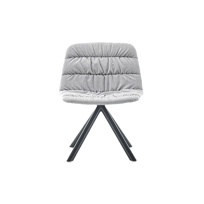Maarten Lounge Chair- Swivel base and soft upholstered seat