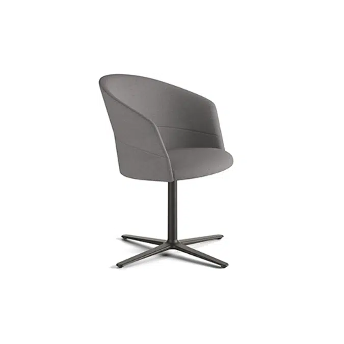 BIM objects - Free download! Copa Chair Flat Base | BIMobject