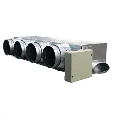 afbeelding voor Motorized plenum Toshiba low profile 4 dampers