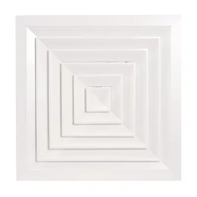 imagen para Square diffuser with plenum _ DFCU