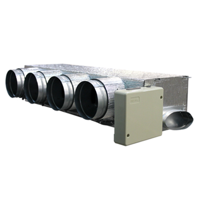 Image for Motorized plenum Mitsubishi Electric low profile 4 dampers