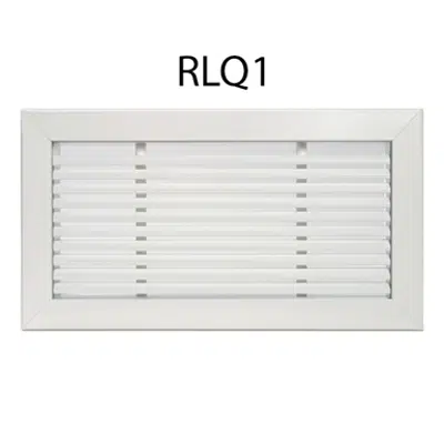 Image for Return grille of linear slats fixed at 15°_RLQ1 RLQ2 RLQV