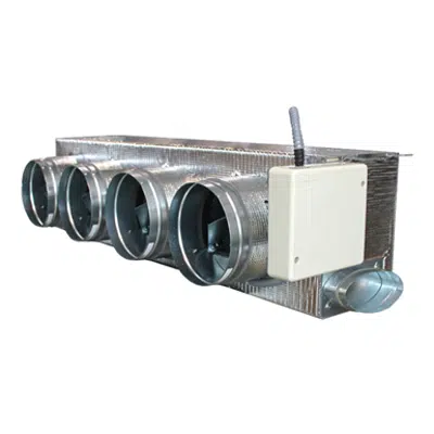 afbeelding voor Motorized plenum Fujitsu standard 4 dampers