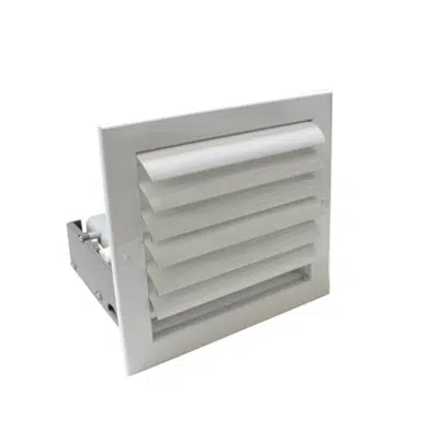 Curved-Slat smart motorized grille_RIC图像