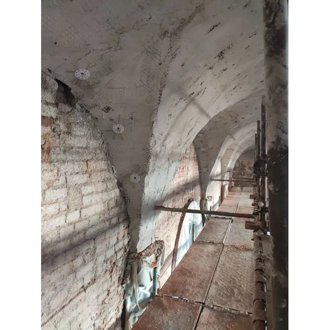 FRCM reinforcement Kimitech BS ST system