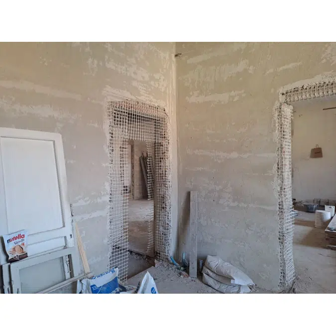 CRM structural reinforcement Kimitech WALLMESH CRM system