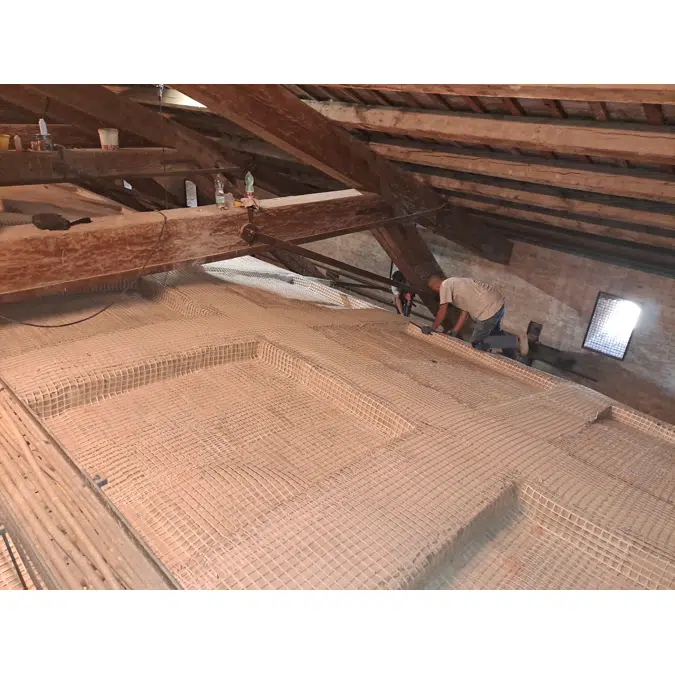 CRM structural reinforcement Kimitech WALLMESH CRM system