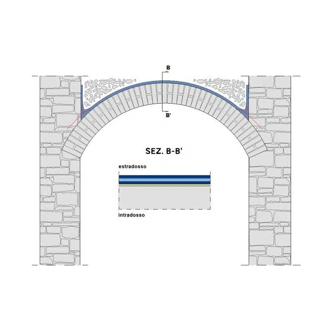 FRCM reinforcement Kimisteel GLV 650 system