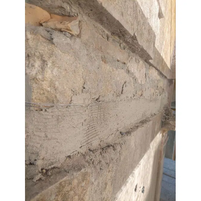 FRCM reinforcement Kimisteel GLV 650 system
