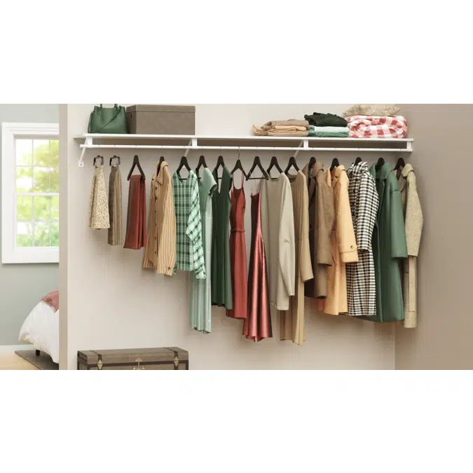 FastFinish™ Solid Wood Shelf System