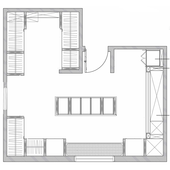BIM objects Free download! ShelfTrack EVO Walkin Closet Custom