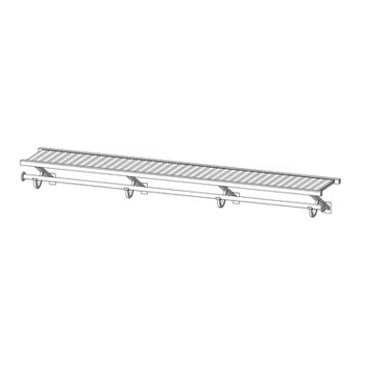 ExpressShelf™ Solid Wood Shelving for Walk-ins, Reach-ins Wardrobe, Laundry Rooms & Pantries in 12 in. and 14 in. depths图像