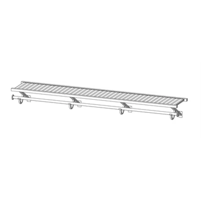 ExpressShelf™ Solid Wood Shelving for Walk-ins, Reach-ins Wardrobe, Laundry Rooms & Pantries in 12 in. and 14 in. depths