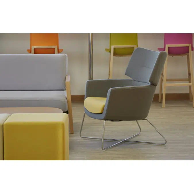 Kala High Back Lounge Chair 