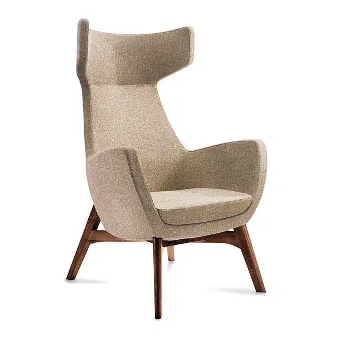 Mae High Back Lounge Chair 