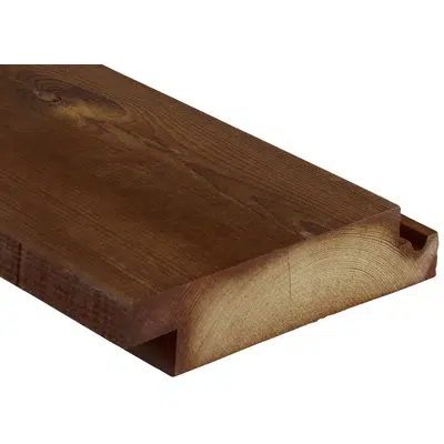 Obrázek pro 2449 - Kebony Character Roof Board Shiplap 28x148 mm