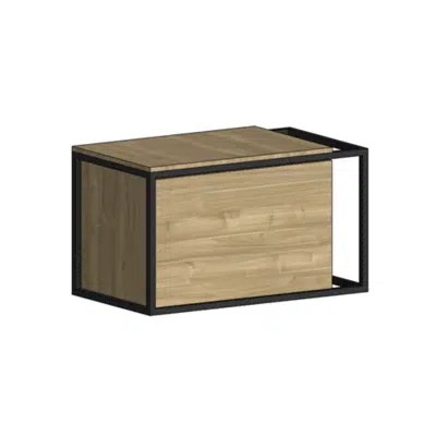 ITACA 1 drawer bath cabinet图像