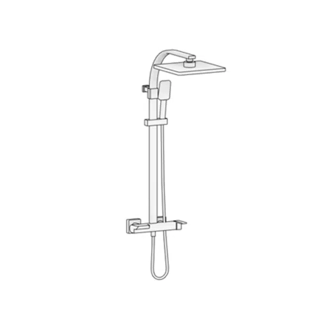 ALAIOR shower mixer (no shower set)