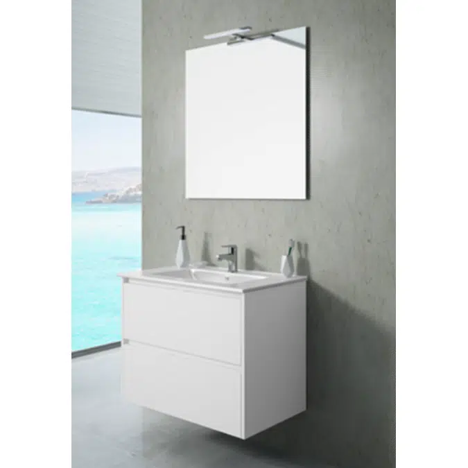 INCA 2 drawers bath cabinet