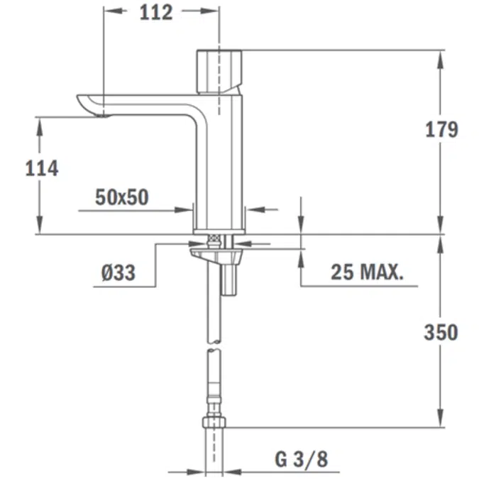 FORMENTERA washbasin mixer