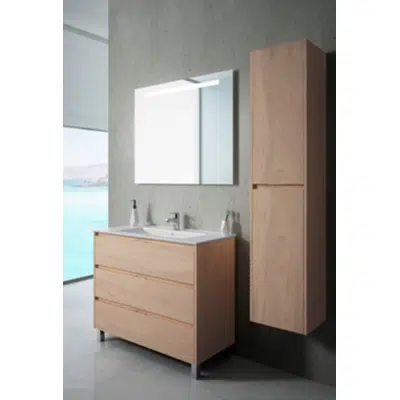 obraz dla INCA 3 drawers bath cabinet