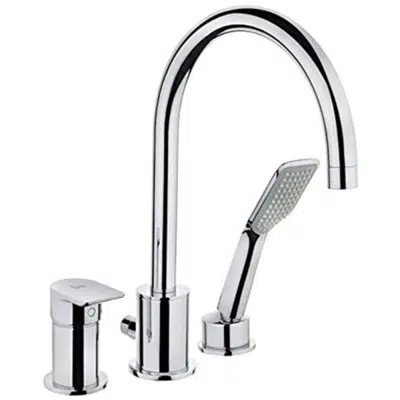 Image for FORMENTERA three hole washbasin mixer